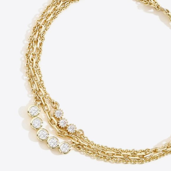 Zircon Layered Bracelet For Women - Picture 3 of 6